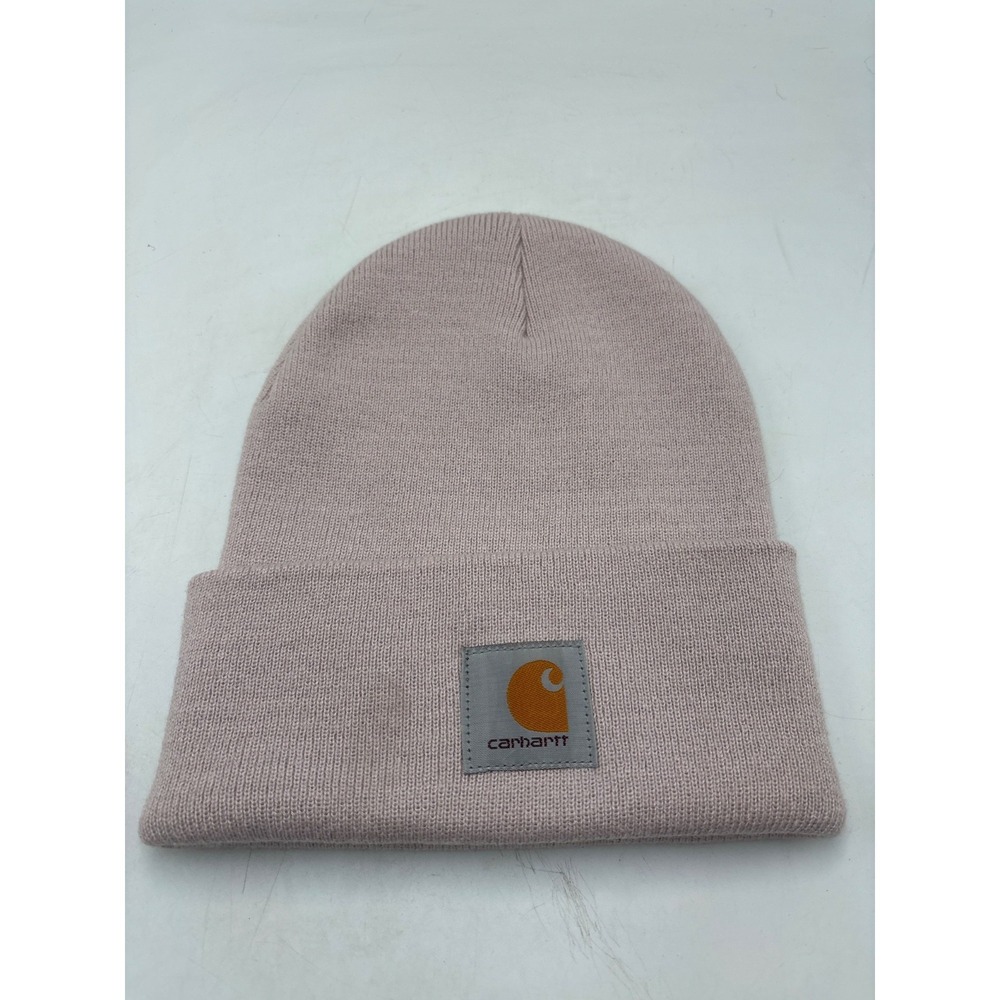 Carhartt women's Watch Hat beanie in Ash Rose colorway